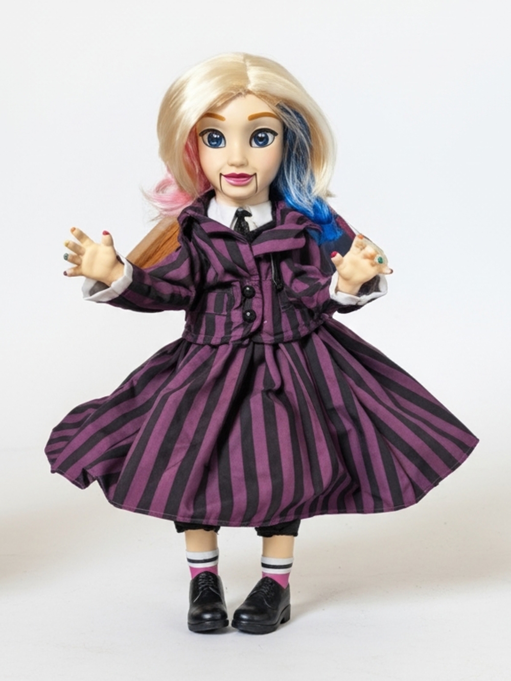 Enid Sinclair Motion Activated Doll From Wednesday Season 1